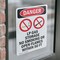 Signmission LP Gas Storage No Smoking Danger Sign, Vinyl Decal, 7in W x 10in L, 2PK OS-2PACK-DS-D-710-V-1444 - alternate 4